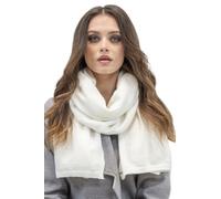 Vivisence Invernale Sciarpa Classica Da Donna In Lana Con Design Versatile Ideale Per Outfit Eleganti E Sportivi Confortevole Perfetta Per Le Giornate Invernali, Ecru,Taglia Unica