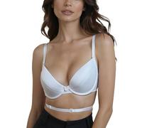 Vivisence Kate 1011 Reggiseno Push-Up Uniforme con Spalline Multiposizione, Bianco,4B