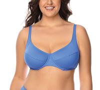 Vivisence Reggiseno Bikini Coppa Soffice 3216, Blu,5C