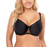 Vivisence Reggiseno Imbottito Liscio Classico 1046, Nero,3E