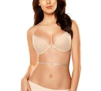 Vivisence Reggiseno Push-Up con Spalline Multiposizione 1040, Beige,4D