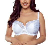 Vivisence Reggiseno Semi Imbottito Elegante Floreale 1064, Bianco,6D