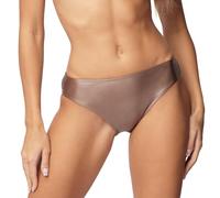 Vivisence Slip Bikini Femminile Floreale Colorato 3222M, Marrone Lucido,46