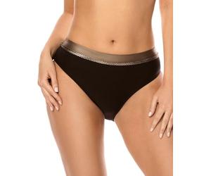 Vivisence Slip da Bagno Donna Design Classico E Confortevole Tessuto Resistente Maggiore Durata E Protezione dai Raggi UV Perfetto per Il Mare E La Piscina, Nero,50