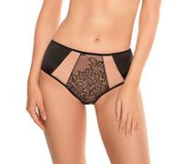 Vivisence Slip Femminile Elegante con Pizzo 1044W, Nero,46