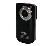 Vivitar Flash Memory 5,1-Megapixel-Camcorder mit 1,8-Zoll-Monitor, Schwarz