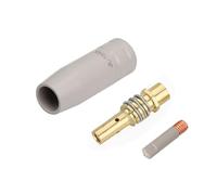 VIVIWI 0.8/1.0/1.2mm Porta Punta Ugello Torcia 15AK Accessori Europei di Saldatura Per Saldatori Professionali Compiti Precisi 3 pz