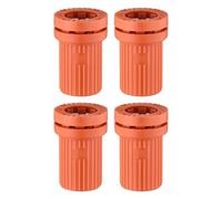 VIVIWI 4 pezzi rubinetto singolo foro accoppiamento dado rubinetto base fissa supporto lavabo fissaggio piede dado rubinetto fissaggio durevole
