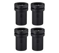 VIVIWI 4 pezzi rubinetto singolo foro accoppiamento dado rubinetto base fissa supporto lavabo fissaggio piede dado rubinetto fissaggio durevole