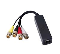 VIVIWI ricetrasmettitore passivo del balun di 4Channel 8MP video per i sistemi del CCTV con l'uscita femminile di alta risoluzione dell'ingresso/RJ45 di BNC
