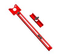 VIVIWI Router Fresatura Scanalature Staffa Fresatura Router Guida Cabinet Hardware Jigs con Centro Automatico Punzonatura Multifunzionale