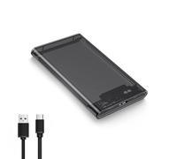 VIVIWI Strumento da 2,5 pollici a USB libera l'involucro dei dischi rigidi esterni, custodia da viaggio ottimizzata per dischi UASP