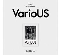 VIVIZ 3rd Mini Album VarioUS Photobook CLAZZY Ver. CD + P. Book + P. Card + a...