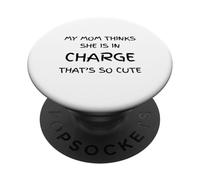 Vivo ancora con l'umorismo dei miei genitori PopSockets PopGrip Adesivo