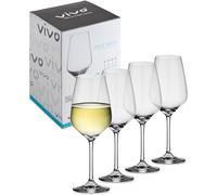 vivo by Villeroy & Boch Group - Voice Basic Set di bicchieri da vino bianco, 4 pezzi, 356 ml, bicchiere in cristallo, lavabile in lavastoviglie