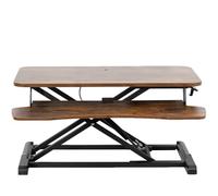 VIVO DESK-V000KN Convertitore da Scrivania da 81,3 cm, serie K, supporto Assis-Debout regolabile in Altezza, Postazione di Lavoro per Doppio Monitor e Computer Portatile con Ampio Ripiano per Tastiera