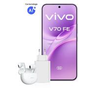 VIVO V70 FE Special Pack, Buds Air3 + 90W Flash Charger, 512 GB, Purple