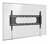 VIVO MOUNT-VW090F - Supporto da parete per TV ultra resistente, per schermi da 43 a 90", montaggio fisso grande, adatto a VESA fino a 800 x 400 mm, colore: nero