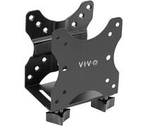 VIVO - Staffa regolabile per mini PC e thin client, supporto VESA per montaggio sotto la scrivania o su braccio per monitor, nero, MOUNT-PC05C