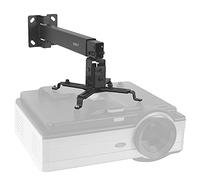 VIVO Staffa universale regolabile da parete per proiettore, lunghezza estendibile, nera, MOUNT-VP06B