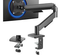 VIVO - Supporto da scrivania per monitor singolo da 17 a 32 pollici, altezza regolabile, contrappeso meccanico, classico, supporto universale VESA, STAND-V001O