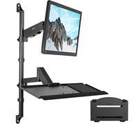 VIVO - Supporto da tavolo regolabile in altezza, con molla di tensione, colore: Nero Cruz V2 Fresh Foam Wall Mount - Single