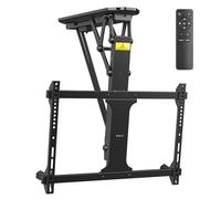VIVO Supporto elettrico per TV da soffitto per schermi da 32 a 70 pollici, grande supporto a ribalta motorizzato VESA per tetto inclinato, confezione master, nero, MOUNT-E-FD70