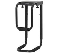 VIVO Supporto per PC regolabile sotto la scrivania, supporto CPU per computer con blocco sicuro, supporta fino a 30 kg, nero, MOUNT-PC04B