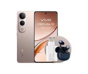 VIVO V50 Lite 5G special pack , 256 GB, GOLD