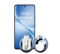VIVO V60 Lite 5G + BUD 17,2 cm (6.77'') Doppia SIM Android 15 8 GB 256 GB 6500 mAh Nero Vivo