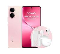 vivo V60 Lite 5G, confezione con Buds Air3+caricatore 90W, Batteria BlueVolt 6500 mAh, AI Cameraphone con sensore Sony IMX882 50MP, Aura Light,8+8GB RAM,256GB ROM,display AMOLED da120Hz,IP65, NFC