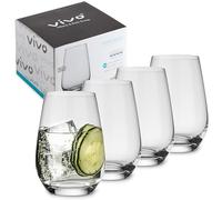 Vivo by Villeroy & Boch Group Voice Basic Bicchieri per Long Drink, Set da 4 Pezzi, 397 ml, Cristallo, Trasparente