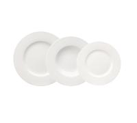 VILLEROY E BOCH SERVIZIO PIATTI 12 PEZZI BASIC WHITE 1952777271