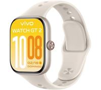 vivo Watch GT2 Smartwatch Uomo Donna, Batteria 25 Giorni, Display AMOLED 2,07'', Chiamate Bluetooth e GPS, 100+ Sport incl. Padel, 5ATM Impermeabile, Cardio SpO2 Sonno, NFC, Bianco