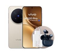 vivo X300Pro 5G, Cameraphone con Teleobiettivo APO ZEISS 200MP, 16+16GB RAM，512GB ROM, schermo piatto da 6,78 pollici,90W Fast charge,Dimensity 9500, IP68 e IP69, Android 16