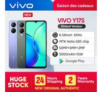VIVO Y17s Global Version 4G SmartPhone MediaTek Helio G85 6.56 ''Display 5000mAh batteria 50MP fotocamere telefono Android originale Green