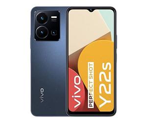 VIVO Y22s Smartphone Android, Display da 6.55 Pollici, 6 GB di RAM e 128 GB di Spazio, Batteria da 5.000 mAh e Ricarica Rapida Fast Charge da 18 W, Starlit Blue
