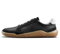 Vivobarefoot Scarpe da ginnastica da uomo in pelle Gobi II, Ossidiana, 10 Wide