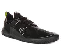 Vivobarefoot Motus Strength Zero Lace Up Mesh Trainer Da Uomo In Nero UK 6 - 11