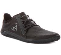 Vivobarefoot Primus All Weather Mesh Lace Up Trainer Uomo In Nero EU 39-46