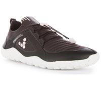 Vivobarefoot Primus Trail Knit Firm Running Trainer Donna Nero Bianco EU 36-42