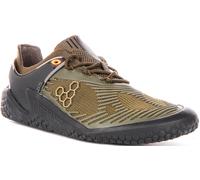 Vivobarefoot Strength Zero Drop Mesh Lace Up Trainer Da Uomo In Oliva EU 39-46