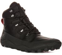 Vivobarefoot Tracker Inverno Terrain Escursioni con Lacci Stivali Uomo IN Nero