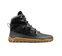 VIVOBAREFOOT Tracker Leather AT Mens Barefoot Hiking Boots | Waterproof, Lightweight & Puncture Resistant | All Weather & Terreni | Wide Fit Grounding Shoes | Bracken, Ossidiana, 42 EU Larga