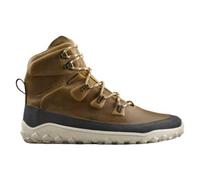 VIVOBAREFOOT Tracker Leather AT - Stivali da trekking da uomo a piedi nudi, impermeabili, leggeri e resistenti alle forature, per tutte le condizioni atmosferiche e terreni, scarpe da terra larghe