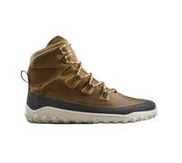 VIVOBAREFOOT Tracker - Scarponi da trekking da uomo in pelle, impermeabili, leggeri e resistenti alle forature, per tutte le condizioni atmosferiche e per terreni | Scarpe da terra larghe, Marrone