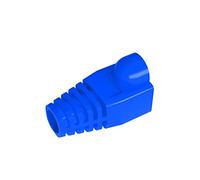 VIVOCH 50 Pcs Cat5 Cat5E Cat6 Strain Relief Boot, RJ45 Plug Connector Cover Modular Network Plug Cap Cable Boots, Blue