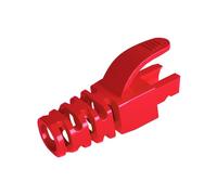 VIVOCH 50 Pcs Cat5 Cat5E Cat6 Strain Relief Boot, RJ45 Plug Connector Cover Modular Network Plug Connector Cap Cable Connector Boots, Red