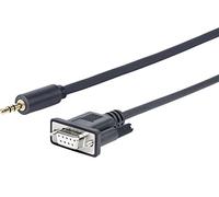 VivoLink 25m 3.5mm - D-Sub 9 pin Nero