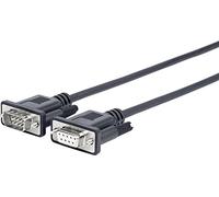 VivoLink 3.0m D-sub 9 pin - D-sub 9 pin cavo seriale Nero 3 m